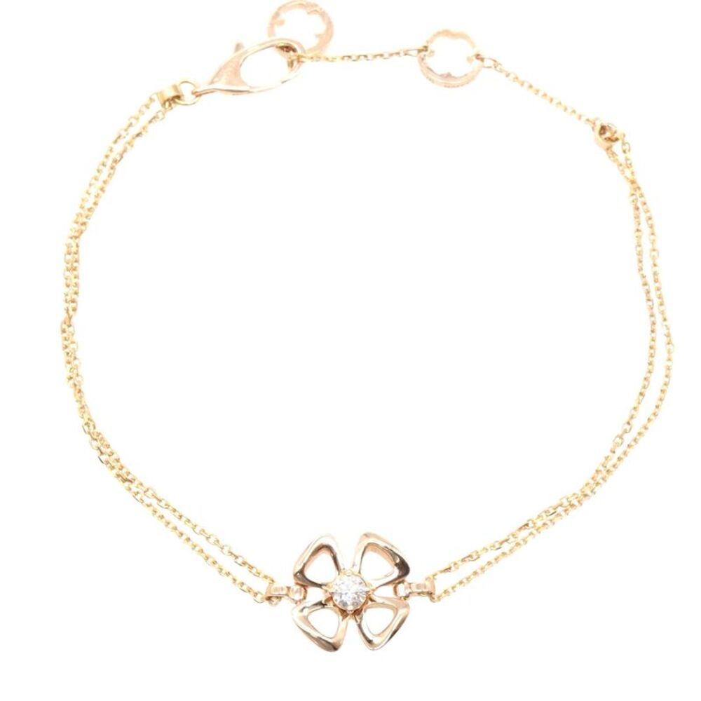 Bvlgari Fiorever SM 1PD Bracelet K18PG Diamond